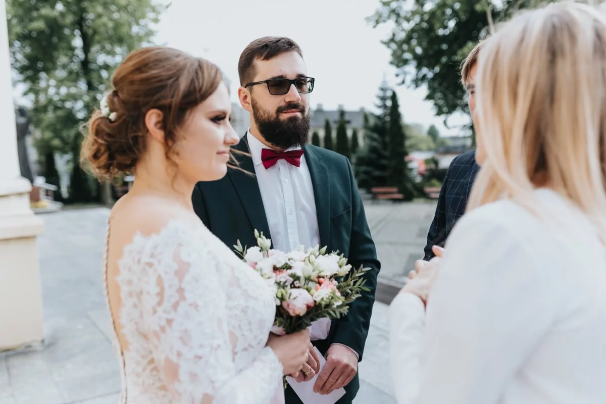 Ślub w Bazylice Wniebowzięcia NMP w Zduńskiej Woli