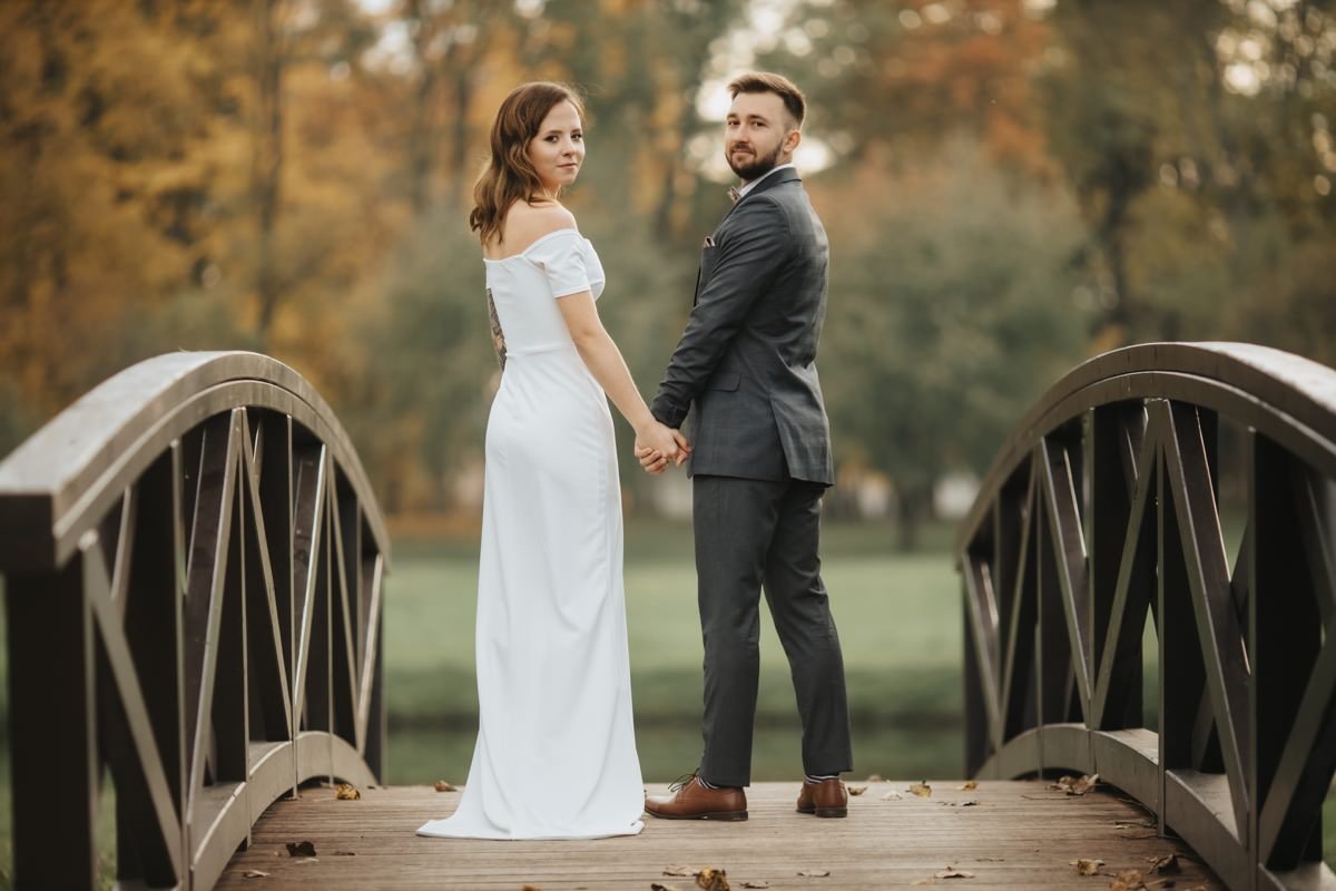 Plener ślubny w Pałacu w Radziejowicach